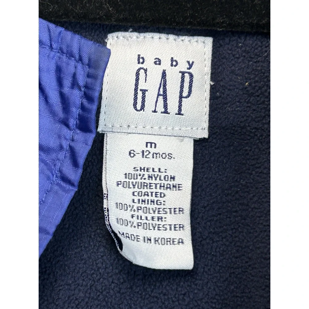 Baby‎ Gap Blue Snow Bibs 6-12 Months